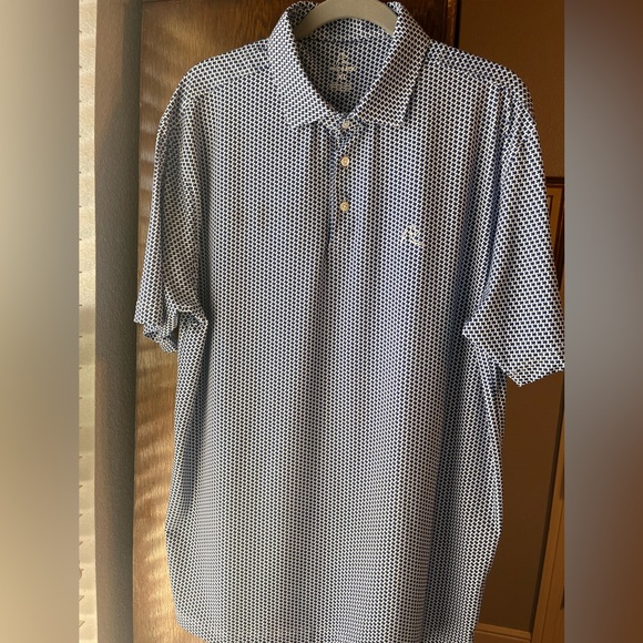 Rhoback performance polo style shirt. Size XL, with Texas print. - Picture 4 of 6